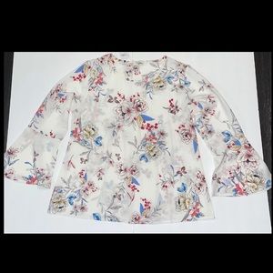 floral blouse